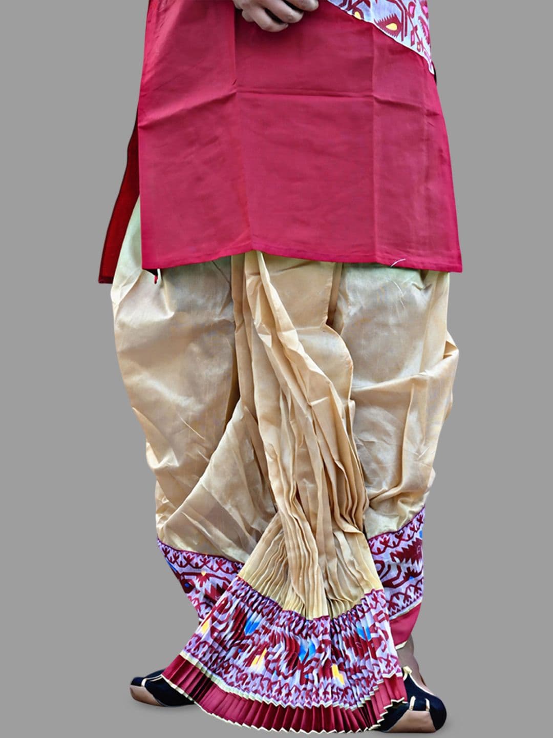 AMIT ONLINE Men Ready To wear Mour Puccho Dhoti - view 1