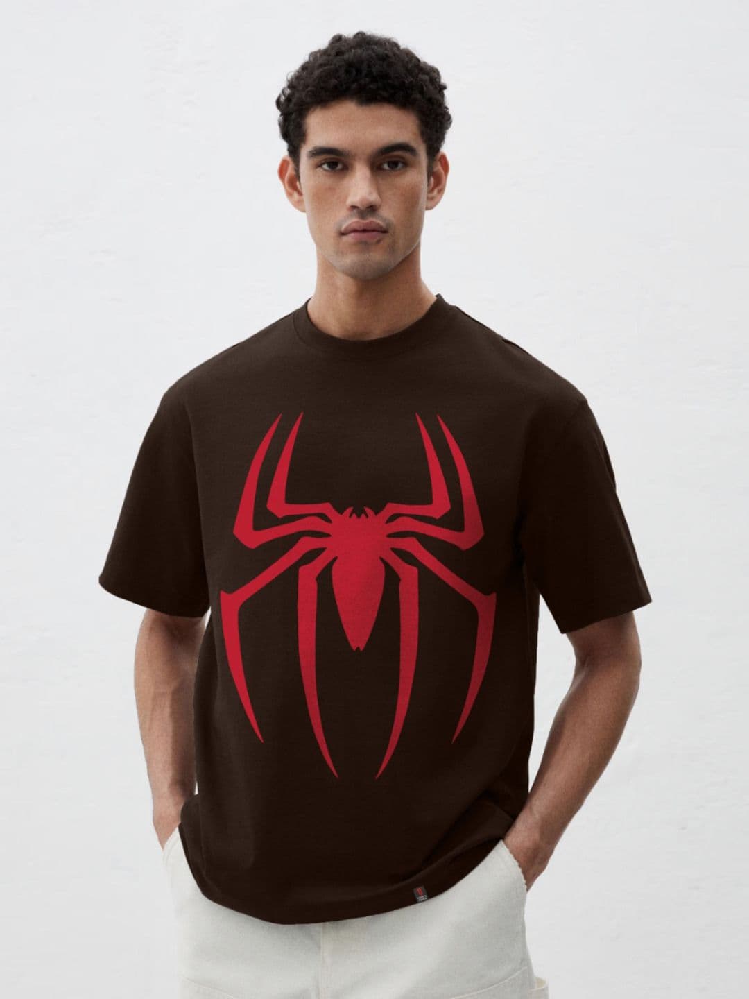 TOGS & TERRE Graphic Printed Oversized Organic Cotton T-shirt - view 1