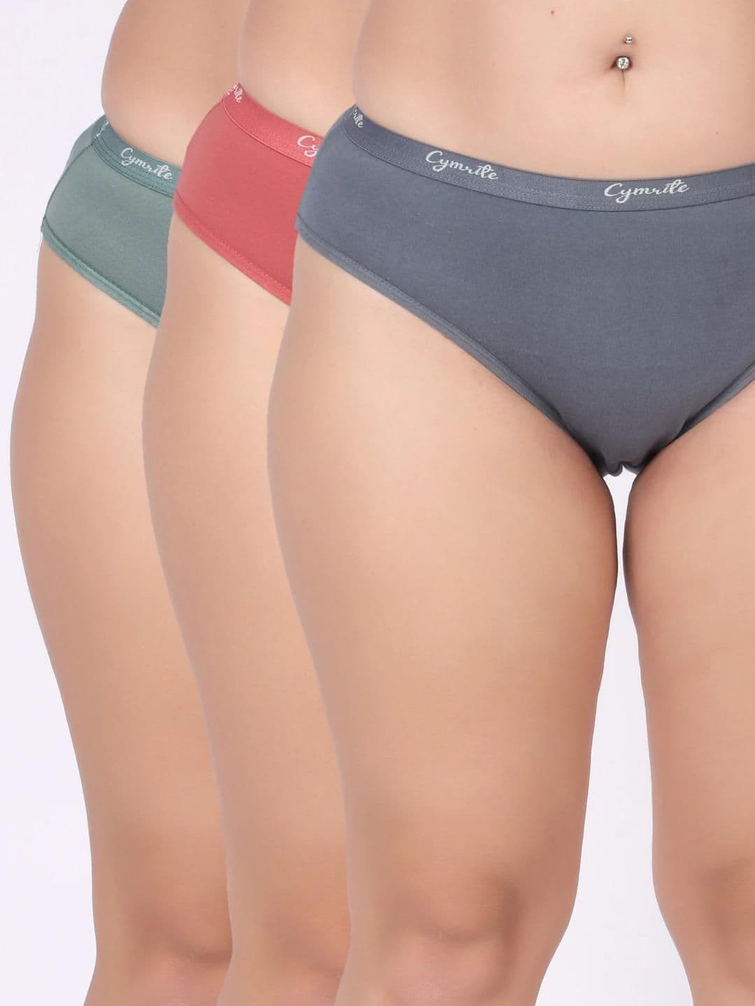 CYMRITE Women Briefs multi pack set of 3 - view 1