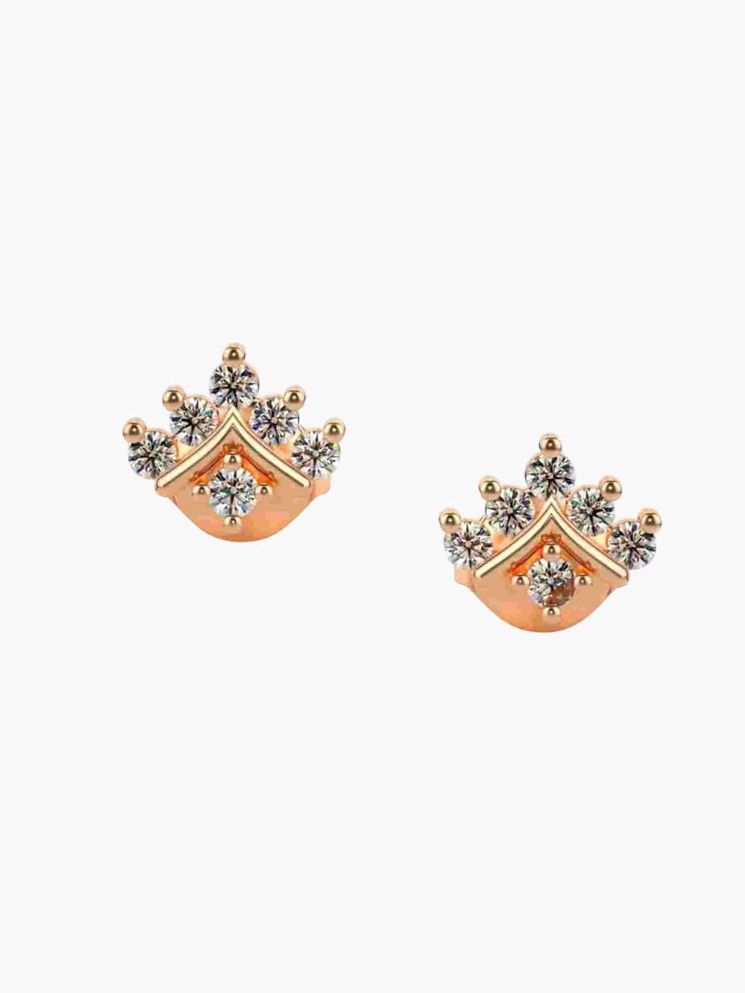 VALANOVA 14K Rose Gold 0.23 Ct Lab Grown Diamond Earring - view 1
