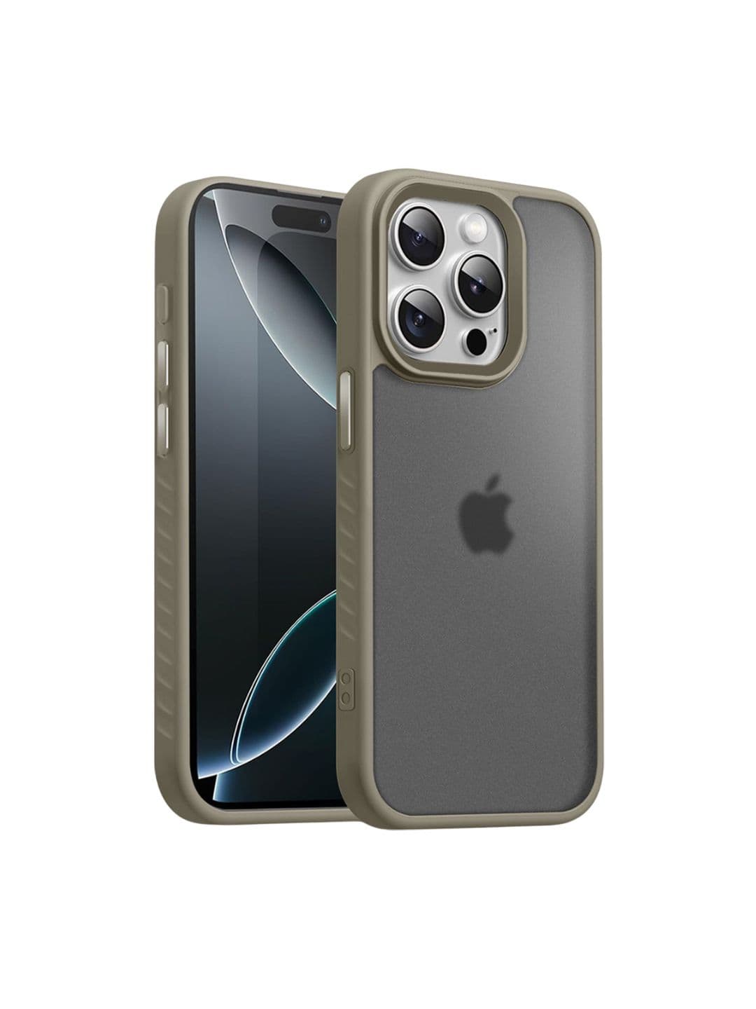 Karwan Solid Printed iPhone 14 Pro Back Case Mobile Accessories - view 1