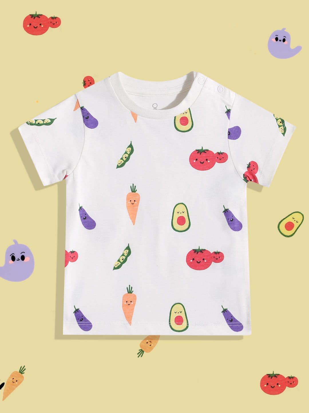 mothercare Boys Printed Pure Cotton T-shirt - view 1