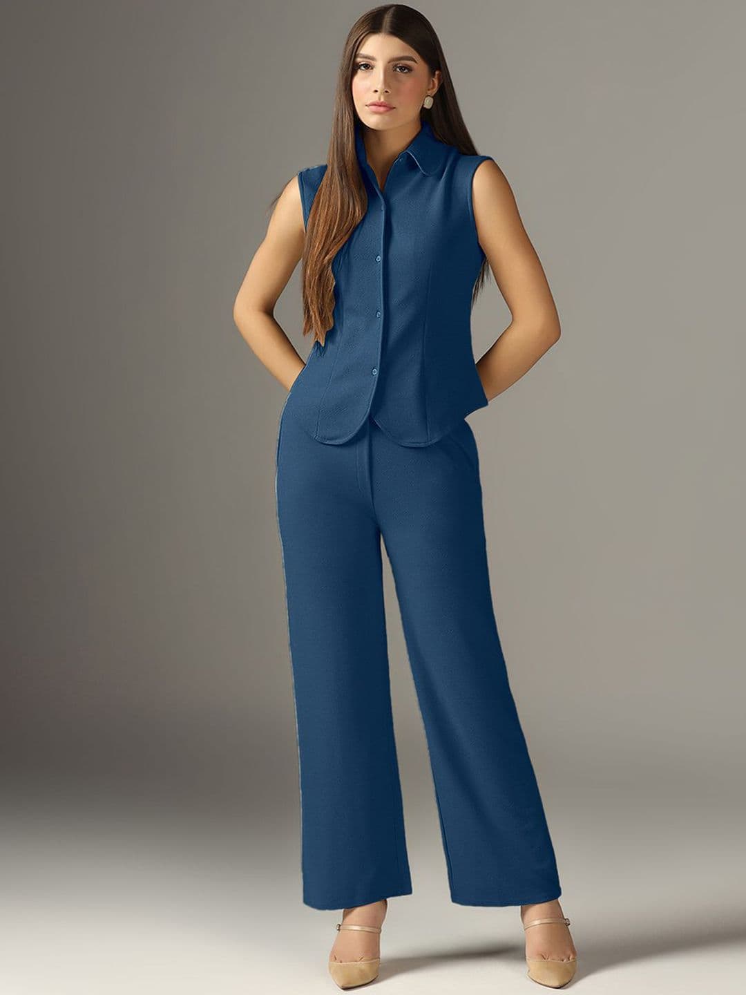 Selvia Top & Trousers Co-Ord Set - view 1