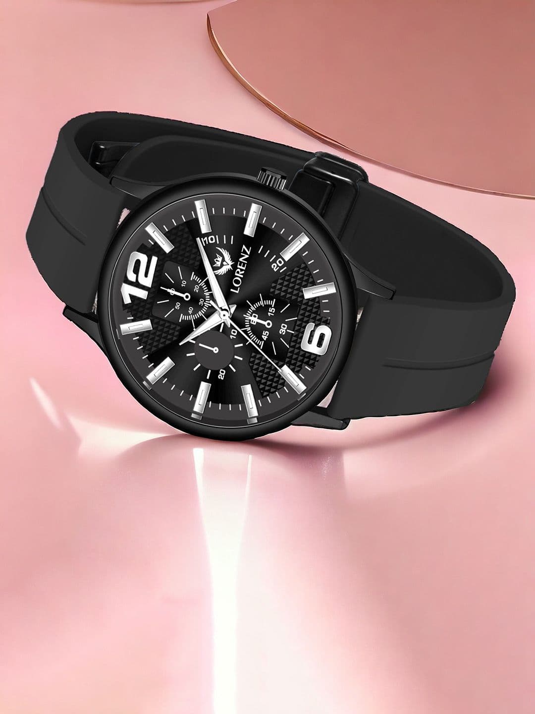 LORENZ Unisex Magnetic Lock Straps Analogue Watch MK-4080R - view 1