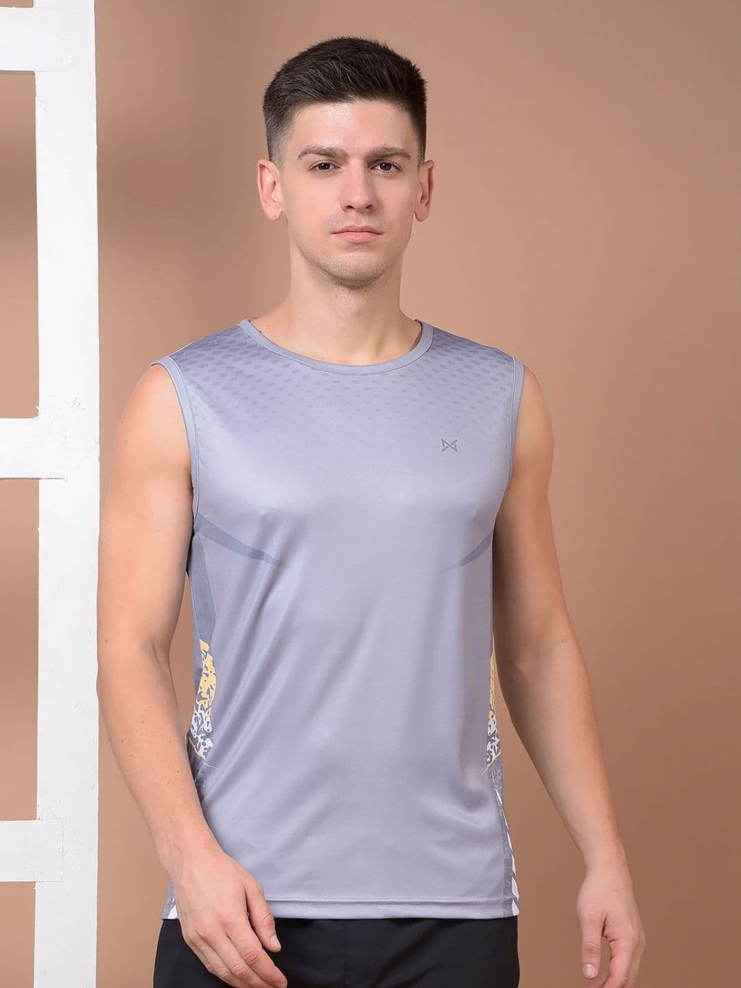 Force NXT Men Microfiber Anti Viral Anti Odour Cool Sports Muscle T-Shirt - view 1