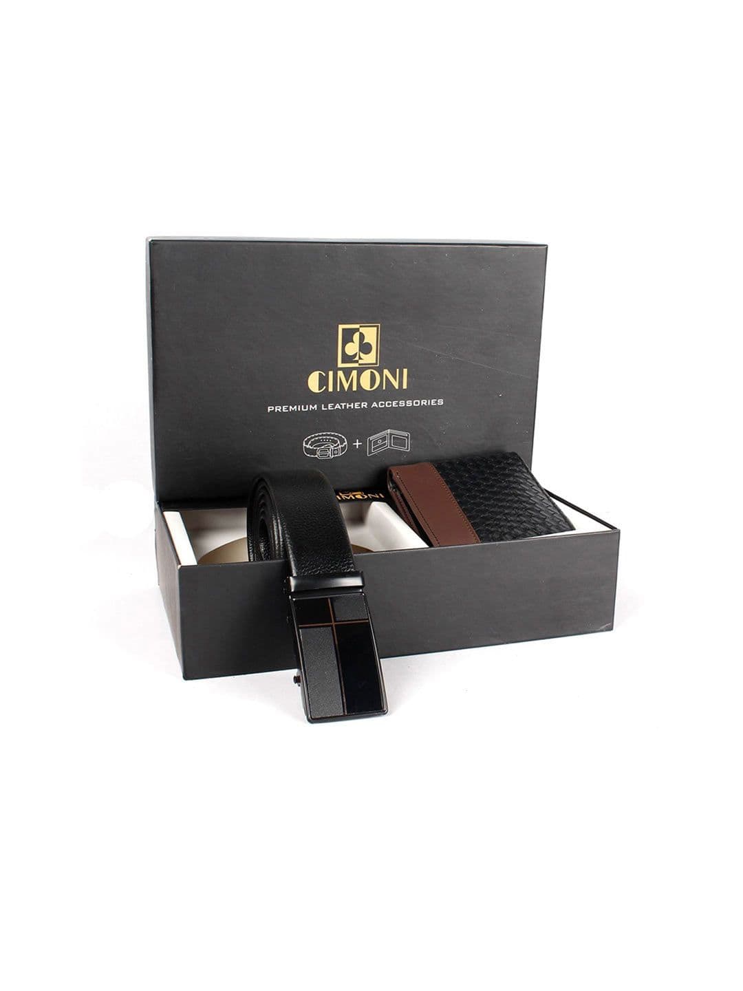 CIMONI Men Belt And Wallet Combo Gift Set - view 1