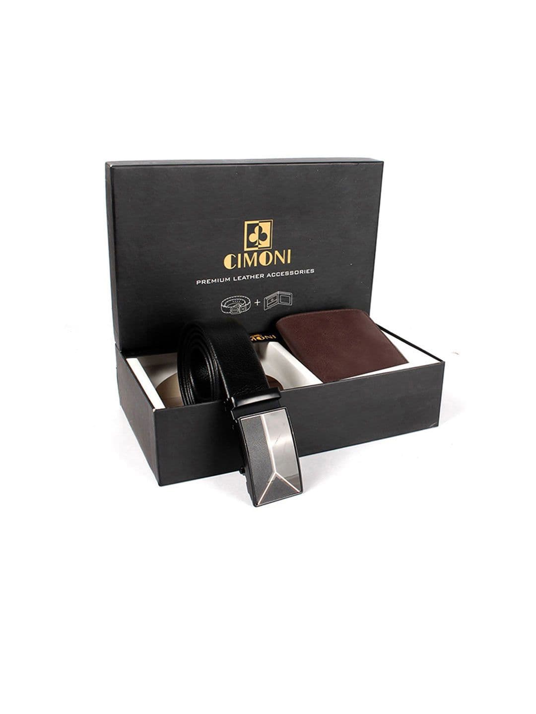 CIMONI Men Men Belt And Wallet Combo Accessory Gift Set - view 1