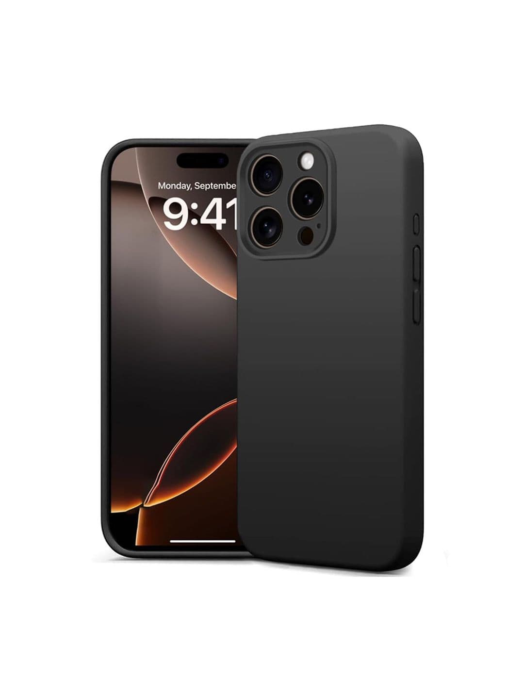 LIRAMARK Solid Printed iPhone 16 Pro Back Case Mobile Accessories - view 1