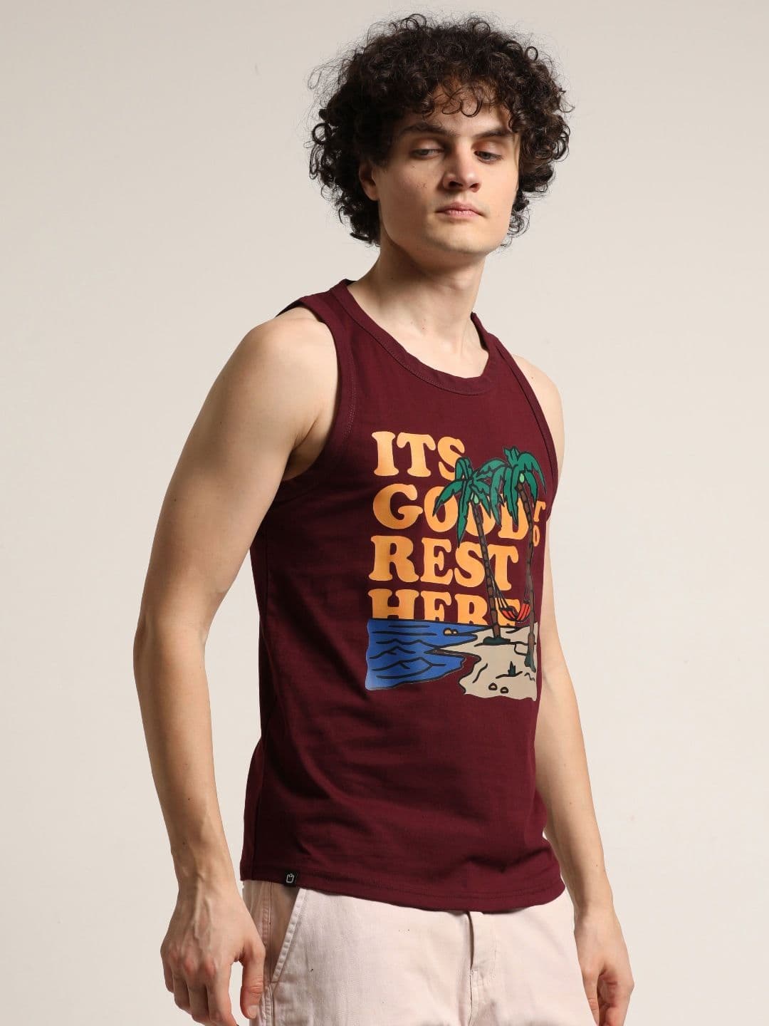 Bushirt Men Graphic Printed Round Neck Cotton T-shirt - view 1