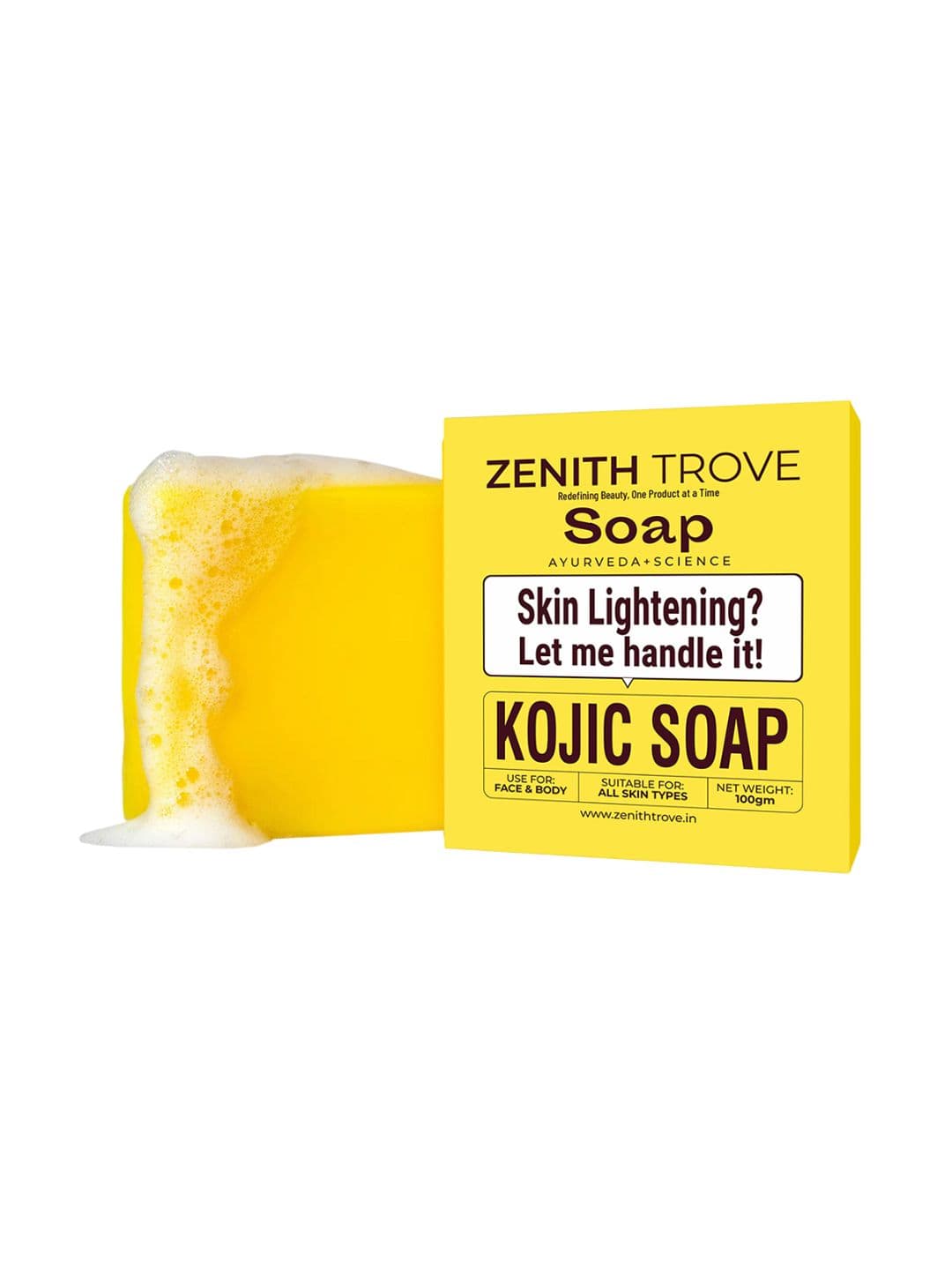 Zenith Trove Kojic Acid Soap For Dark Spots - 100 g - view 1