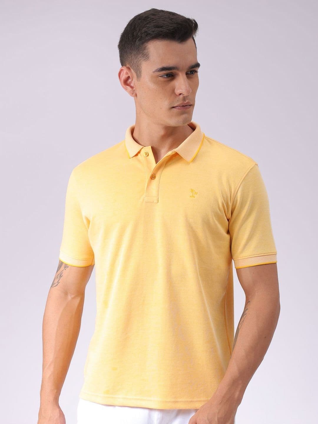 The Indian Garage Co Polo Collar Slim Fit T-shirt - view 1