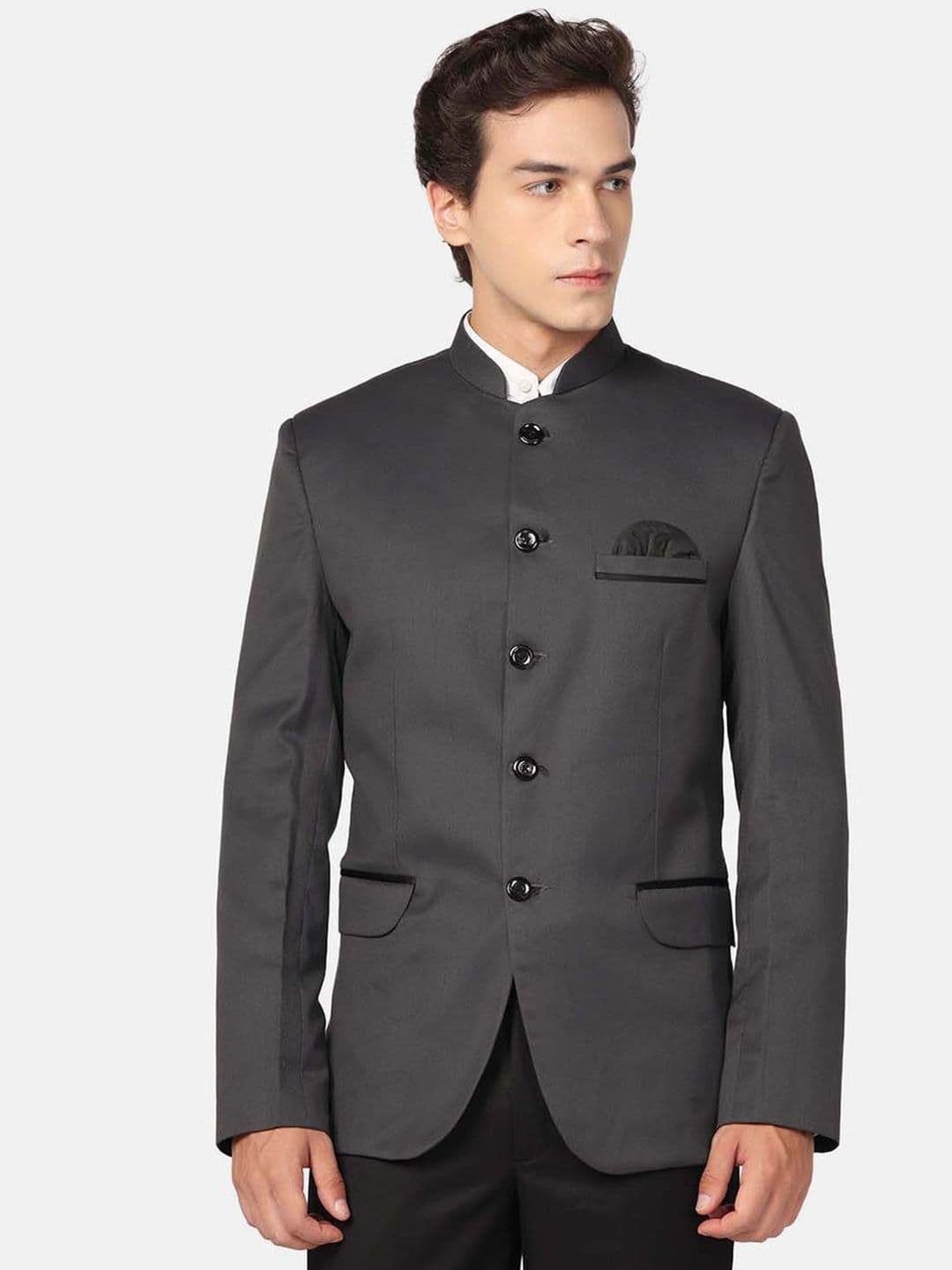TAHVO Men Bandhgala 2 Piece Long Sleeves Suits - view 1