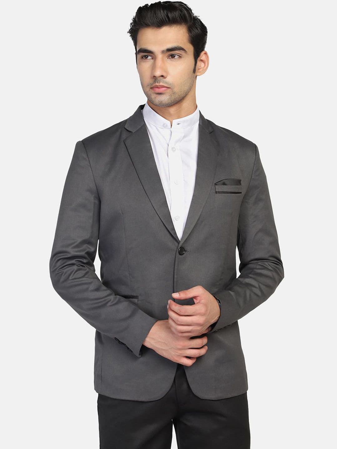TAHVO Men Single Breasted Notched Lapel 2 Piece Suit - view 1