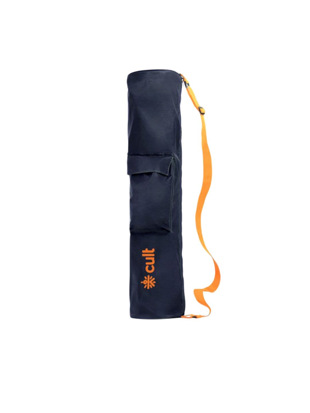 CULT Navy Yoga Mat Bag with Adjustable Shoulder Strap Fits Up to 6mm Mat - view 1