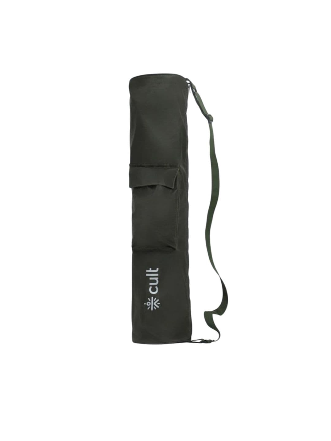 CULT Olive Yoga Mat Bag with Adjustable Shoulder Strap Fits Up to 6mm Mat - view 1