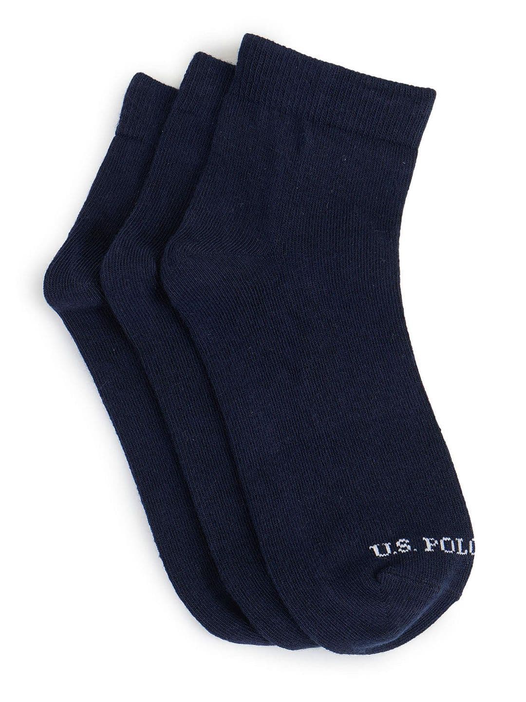 U.S. Polo Assn. Kids Pack Of 3 Above Ankle-Length Socks - view 1