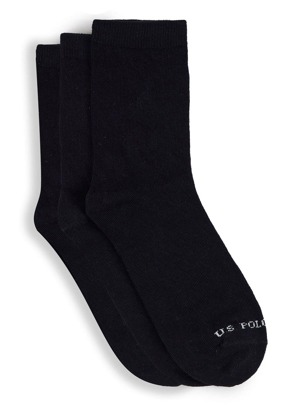 U.S. Polo Assn. Kids Pack Of 3 Mid Calf-Length Socks - view 1