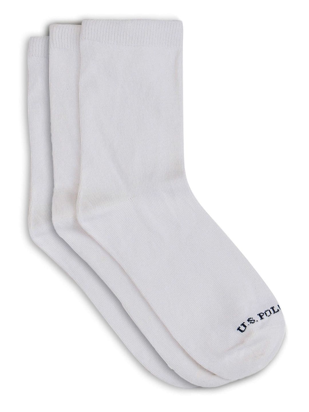U.S. Polo Assn. Kids Pack Of 3 Mid Calf-Length Socks - view 1