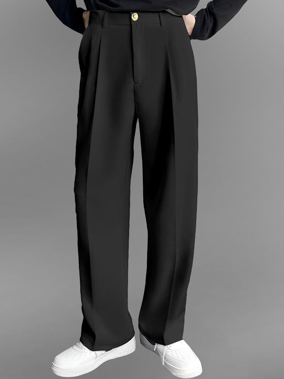 FTX Men Relaxed High-Rise Pleated Korean Pants - view 1