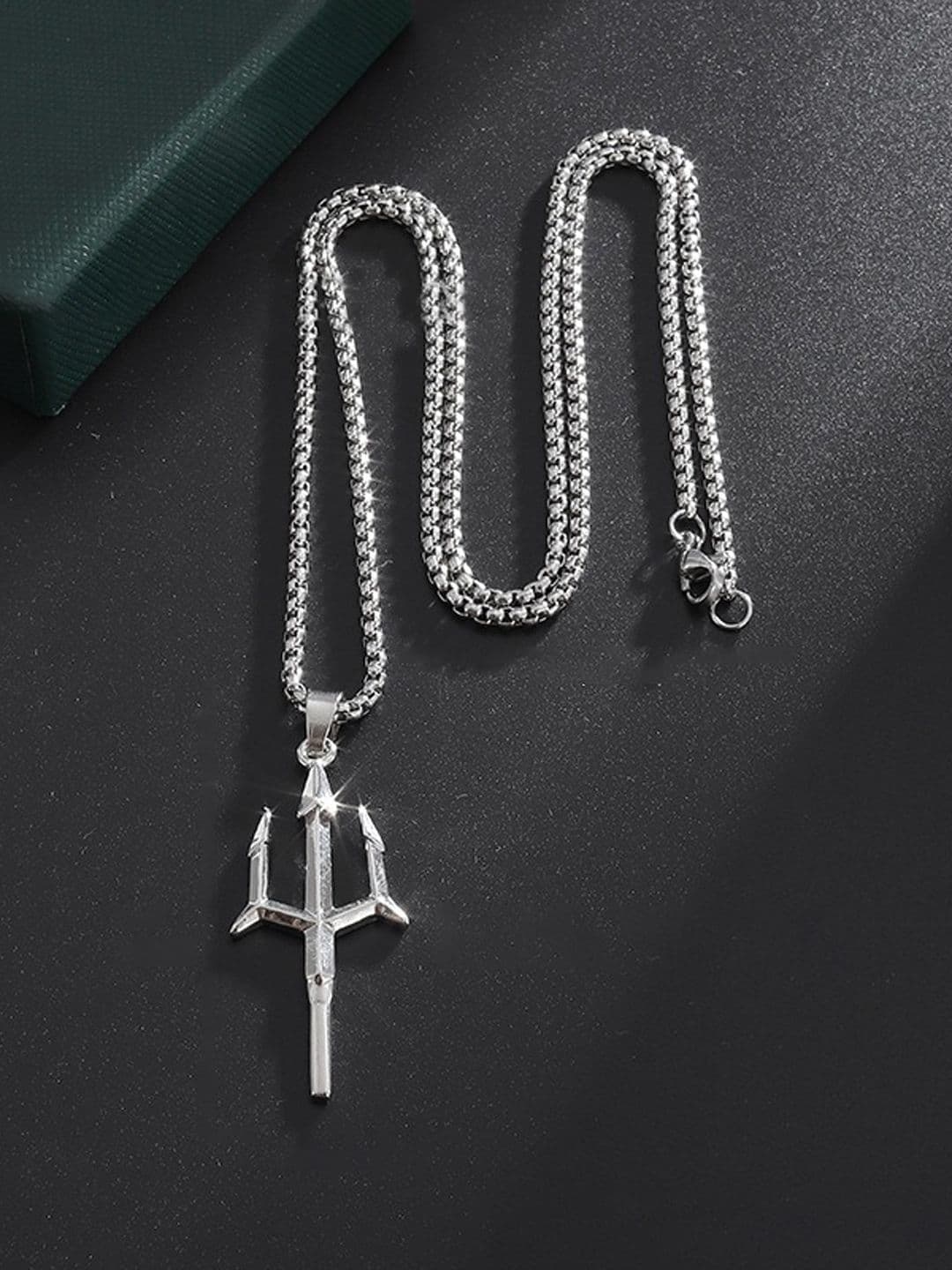 BEYTER Shiv Trishul Pendants With Chains - view 1