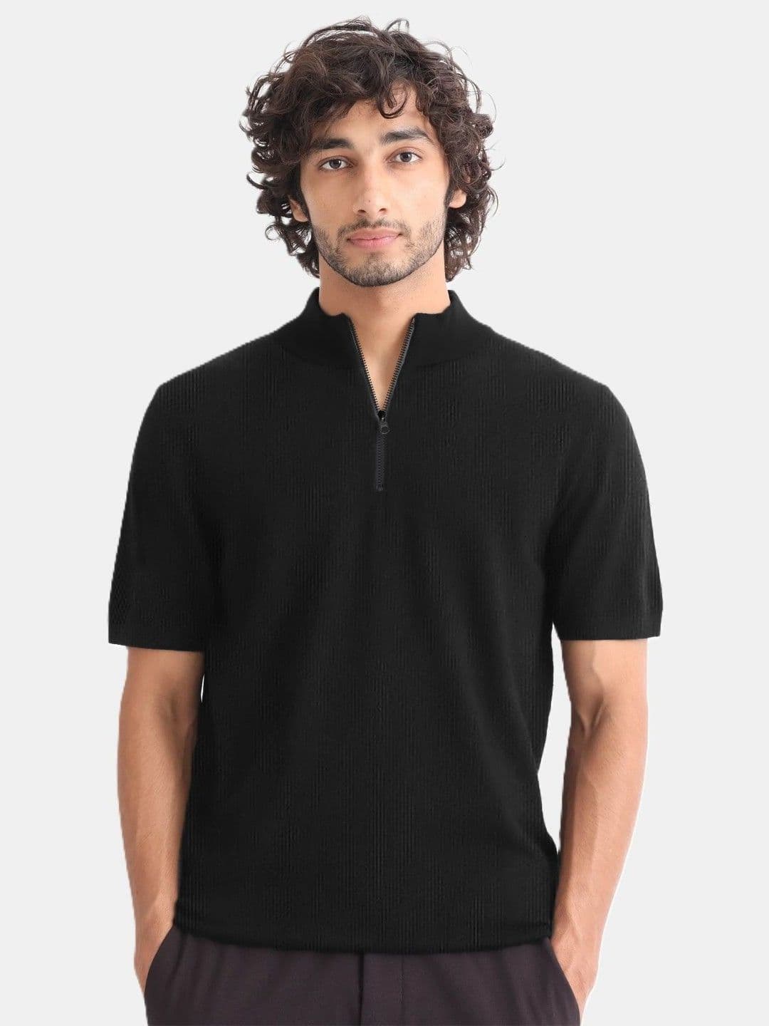 Leotude Polo Collar Regular Fit Tshirt - view 1
