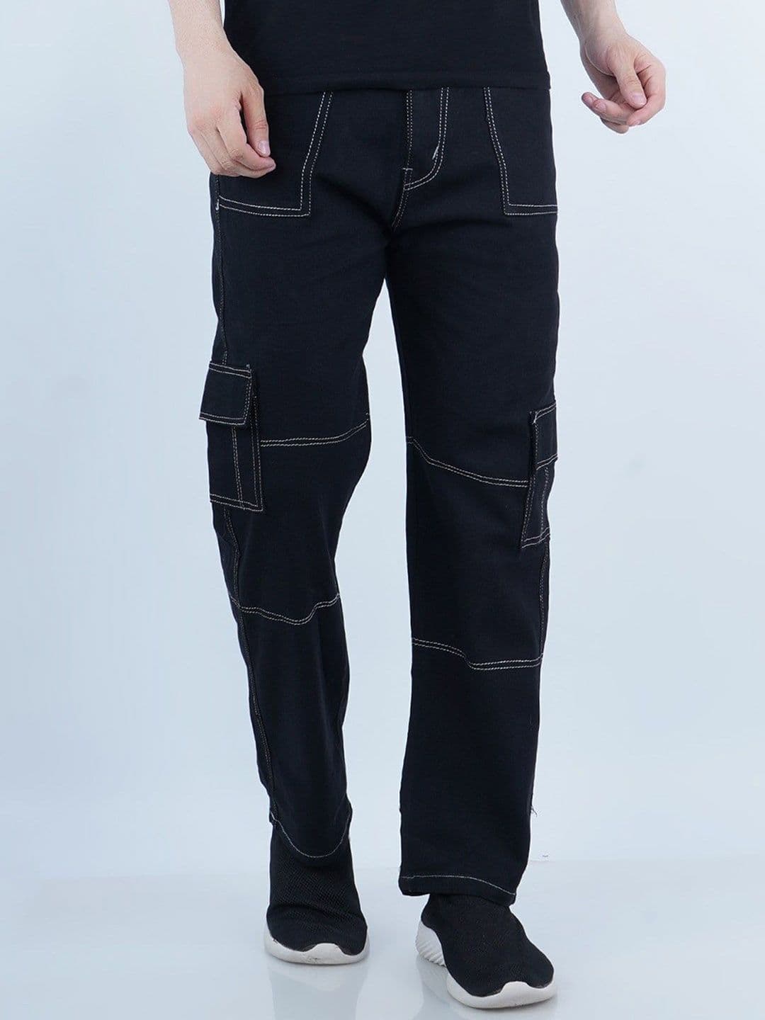 Moda Rapido Men Classic Straight Fit Mid-Rise Light Fade Stretchable Jeans - view 1