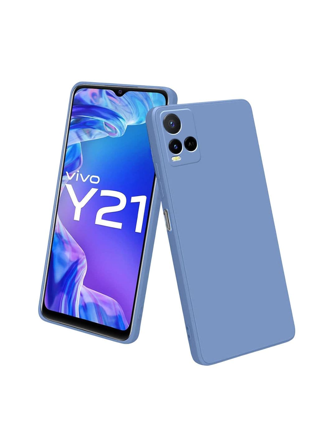 LIRAMARK Solid Printed Vivo Y21 Back Case Mobile Accessories - view 1
