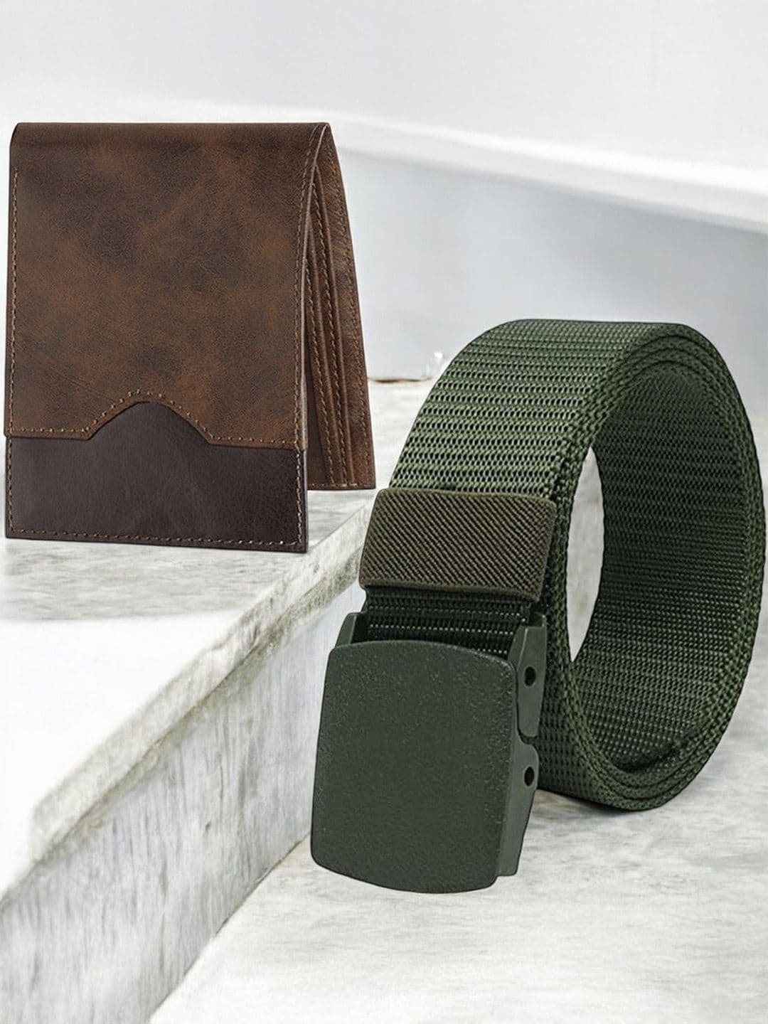 Metronaut Men Accessory Gift Set of Wallet and belt - view 1