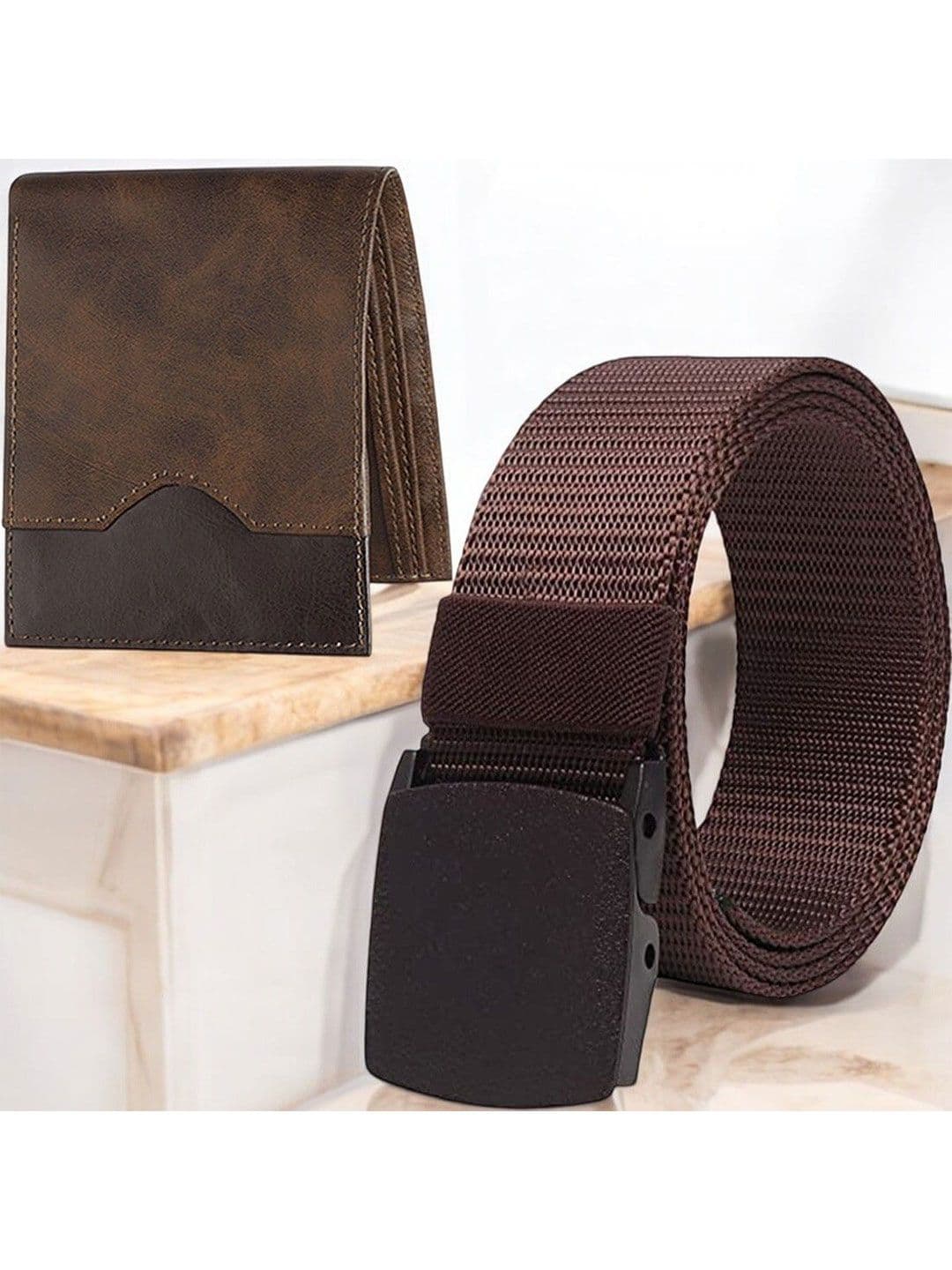 Metronaut Men Wallet and belt Accessory Gift Set - view 1