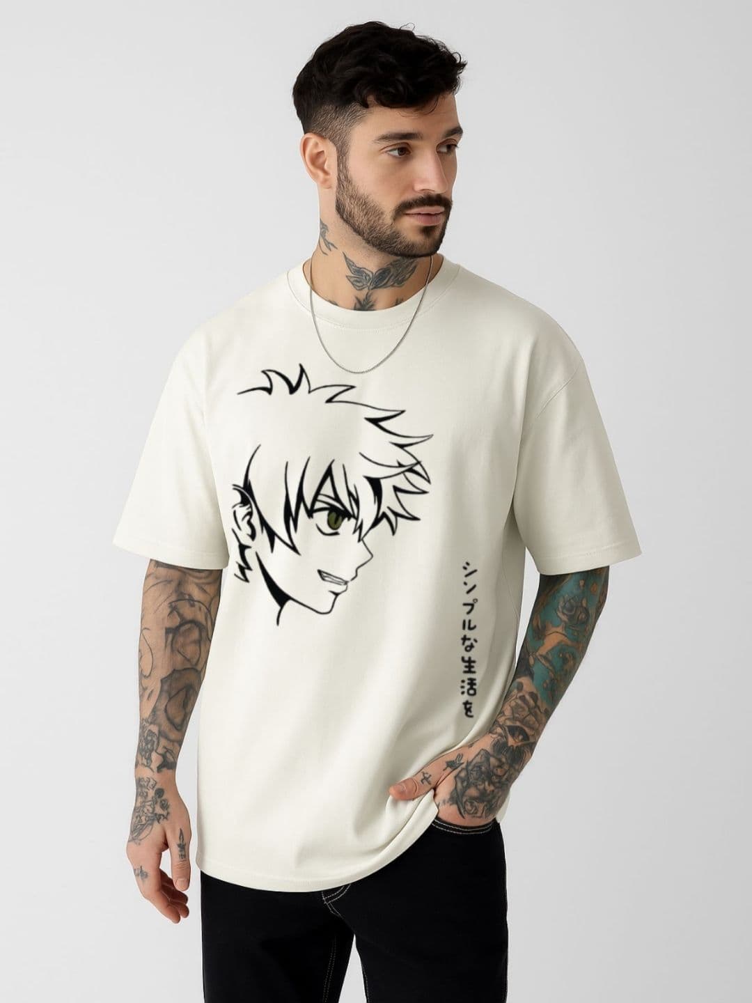 Be Crazy Men Round Neck Printed T-shirt - view 1