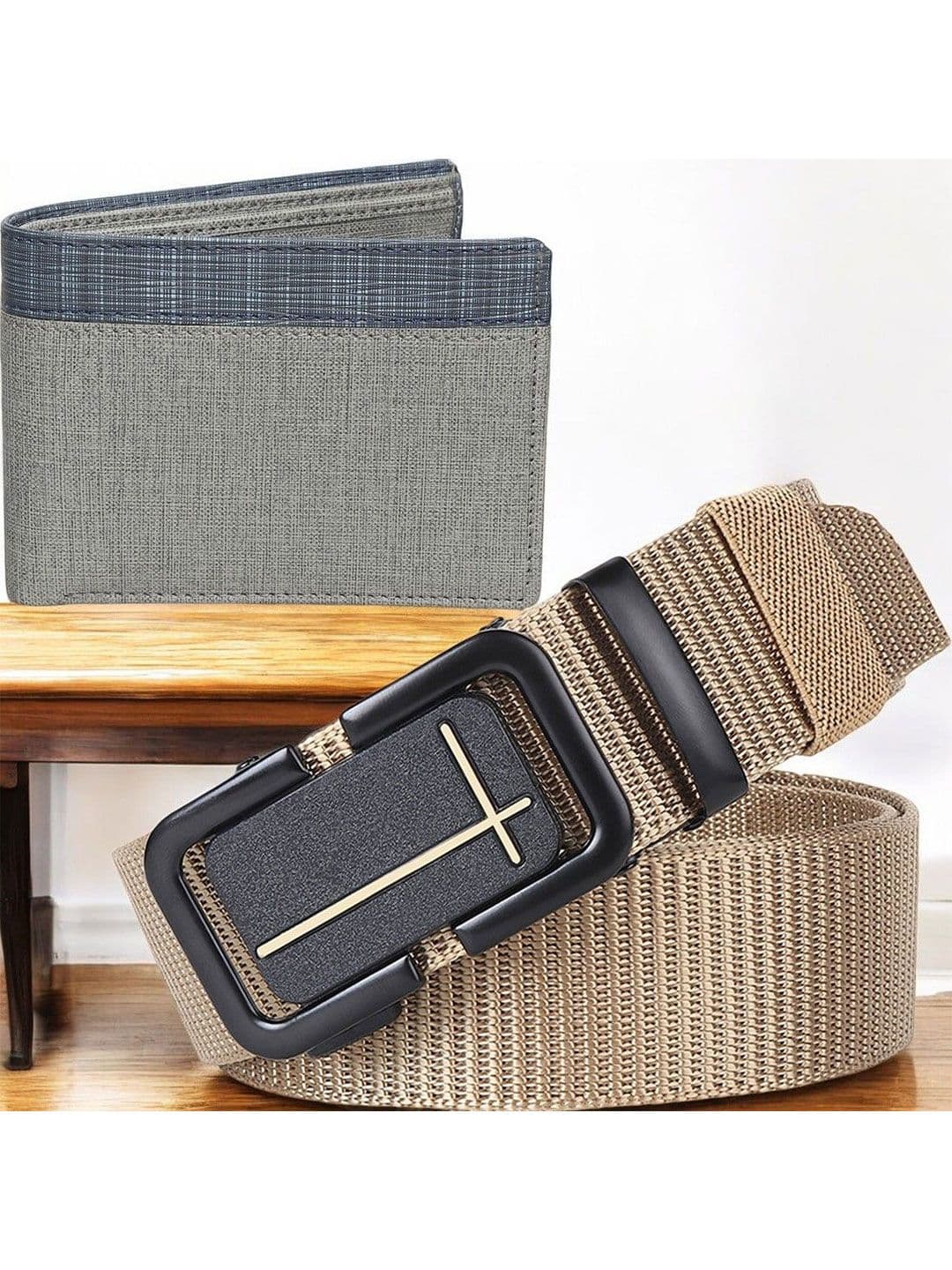Metronaut Men Wallet and Belt Accessory Gift Set - view 1
