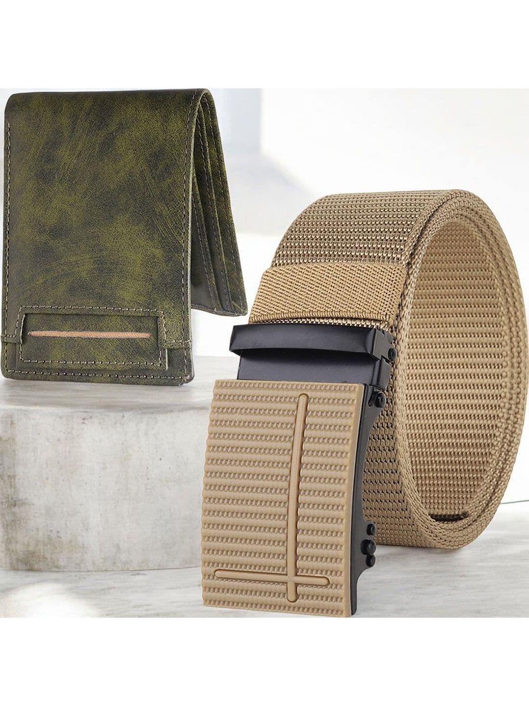 Metronaut Men Wallet and belt Accessory Gift Set - view 1