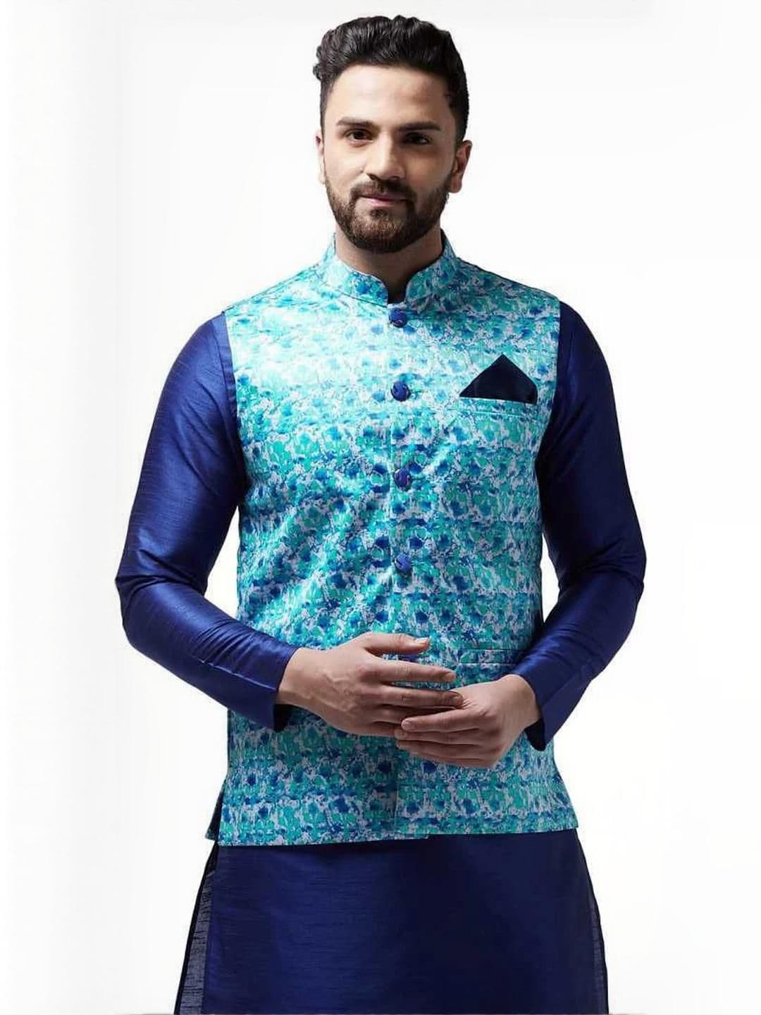 B BEN Sleeveless Self Design Men Jacket () - view 1