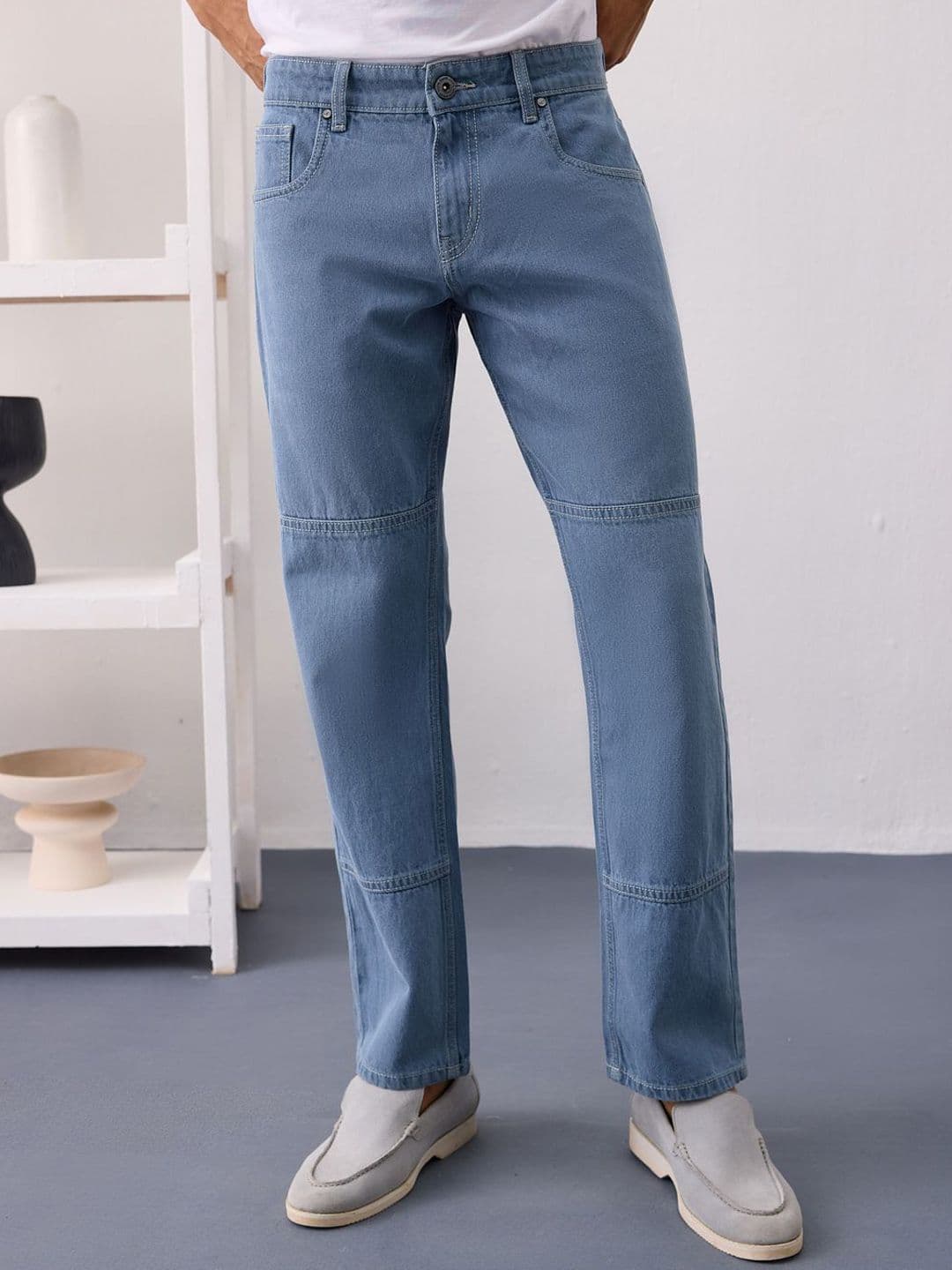 UNSTD Men Straight Fit Denim Jeans - view 1