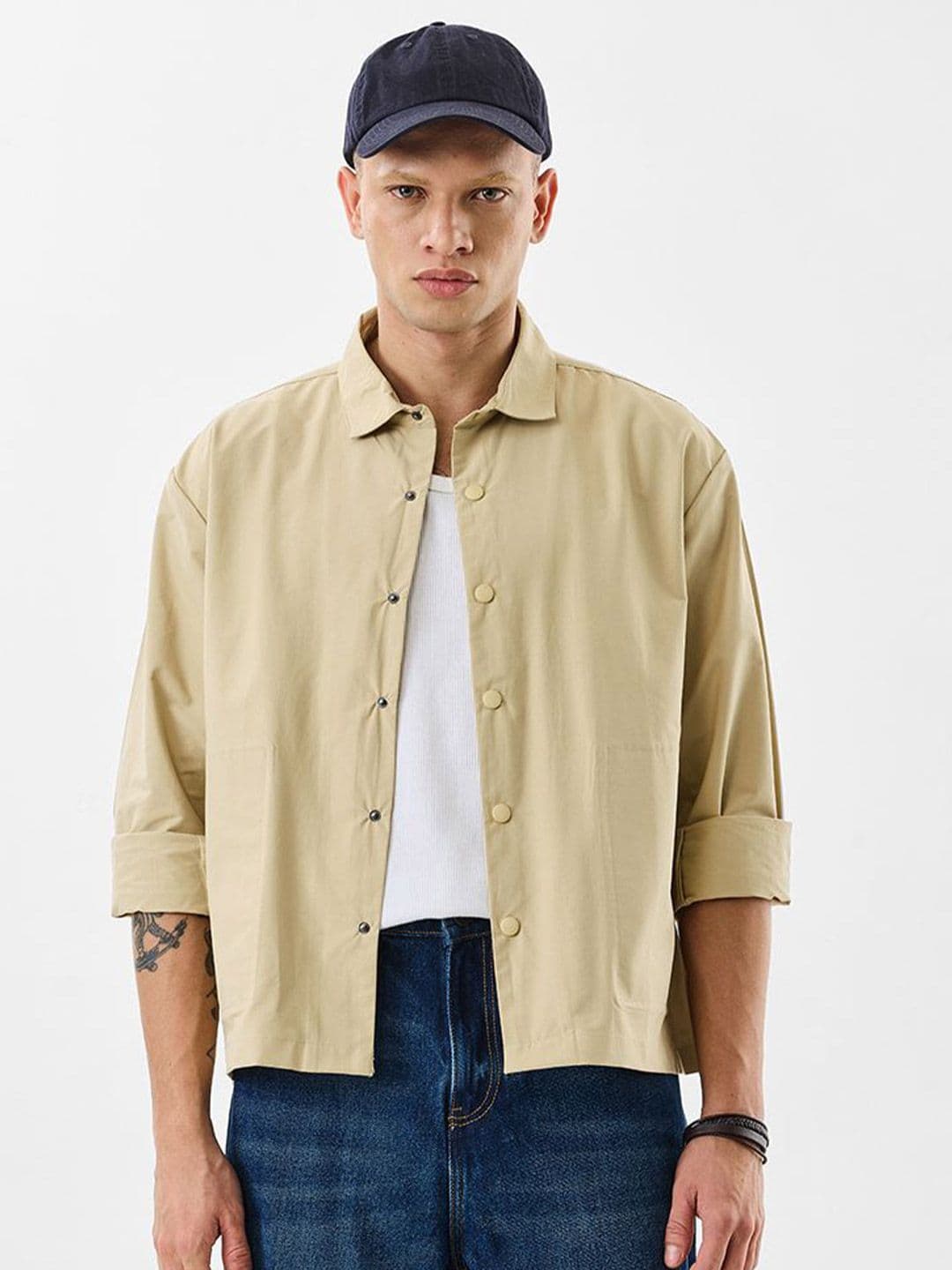 Snitch Men Solid Tailored Jacket - view 1