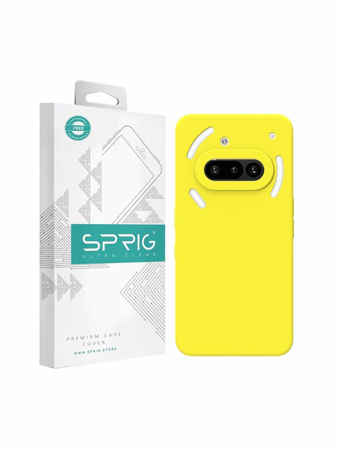 SPRIG Nothing Phone 3A Liquid Silicone Back Cover - view 1
