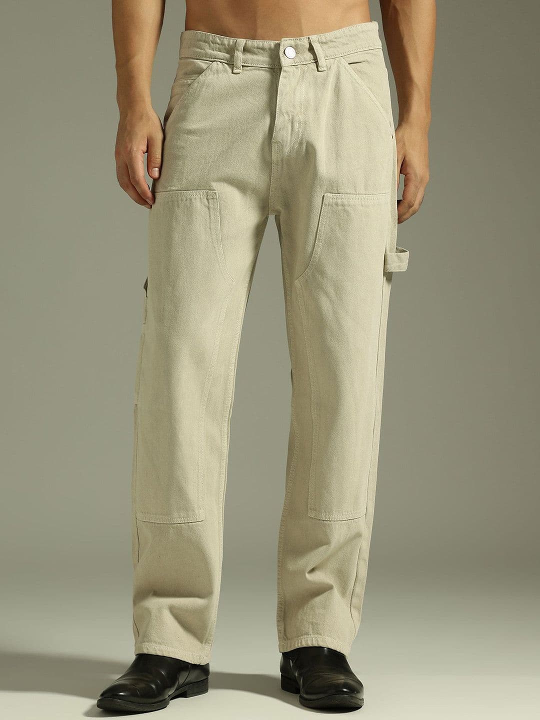 DENNISON Men Baggy Fit Carpenter Jeans - view 1