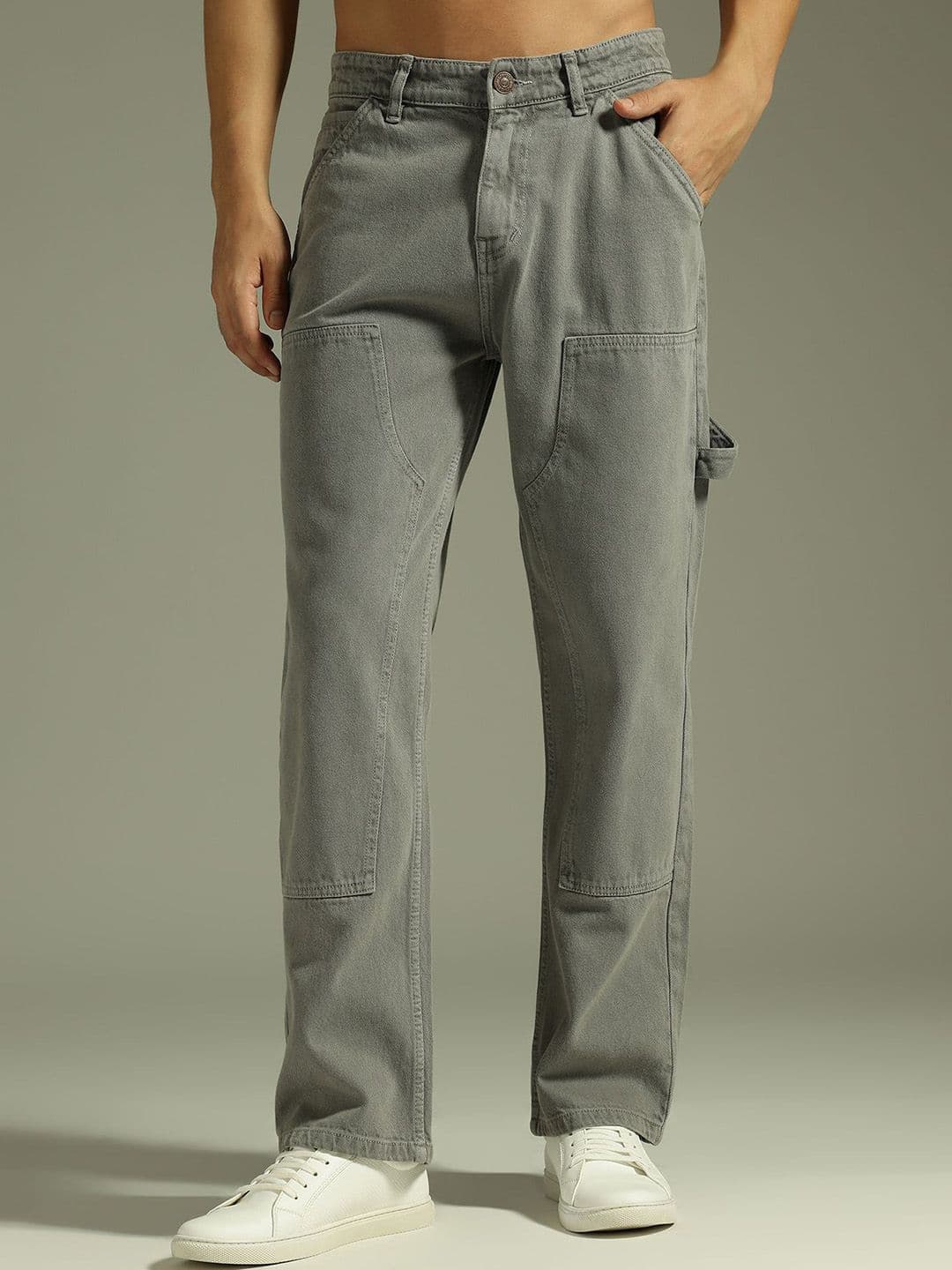 DENNISON Men Baggy Fit Carpenter Jeans - view 1