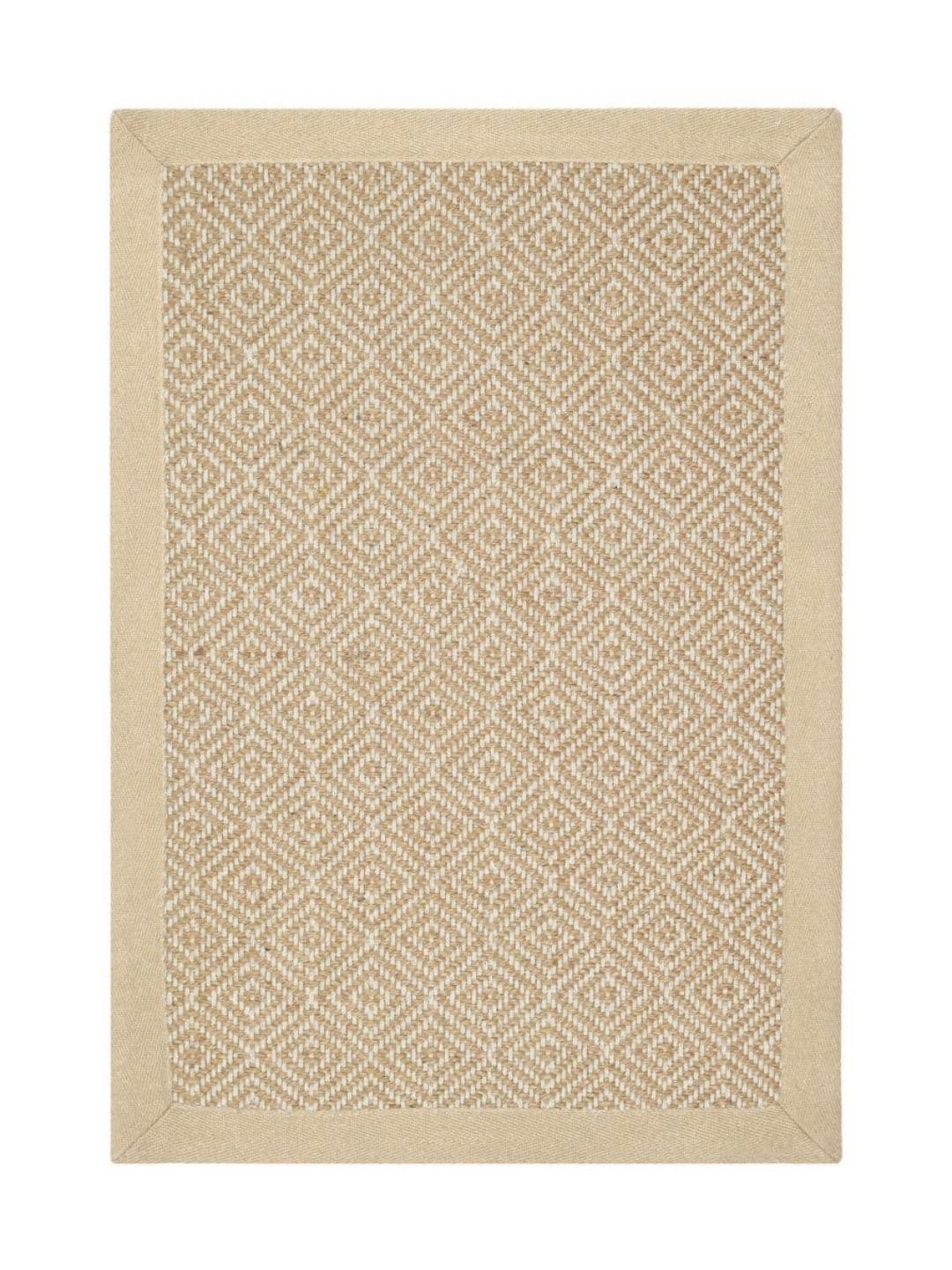Saral Home Green & Beige Self-Designed Anti-Skid Doormat - view 1