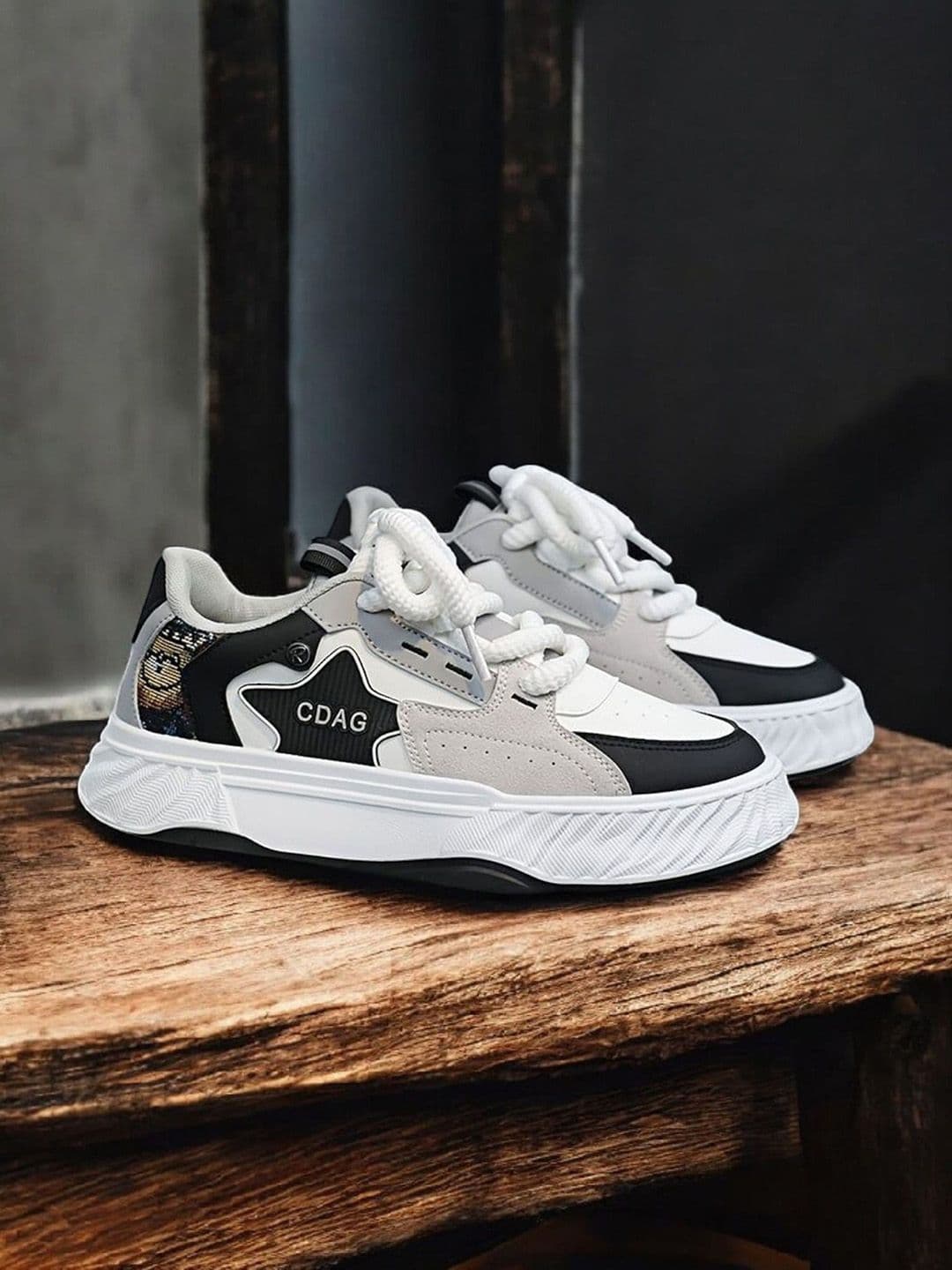 Layasa Men Ultra Soft Cushion Lace-Up Sneakers - view 1