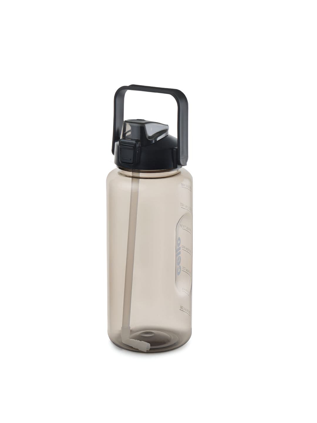 Cello Black Single Plastic Solid Water Bottle-2080ml - view 1