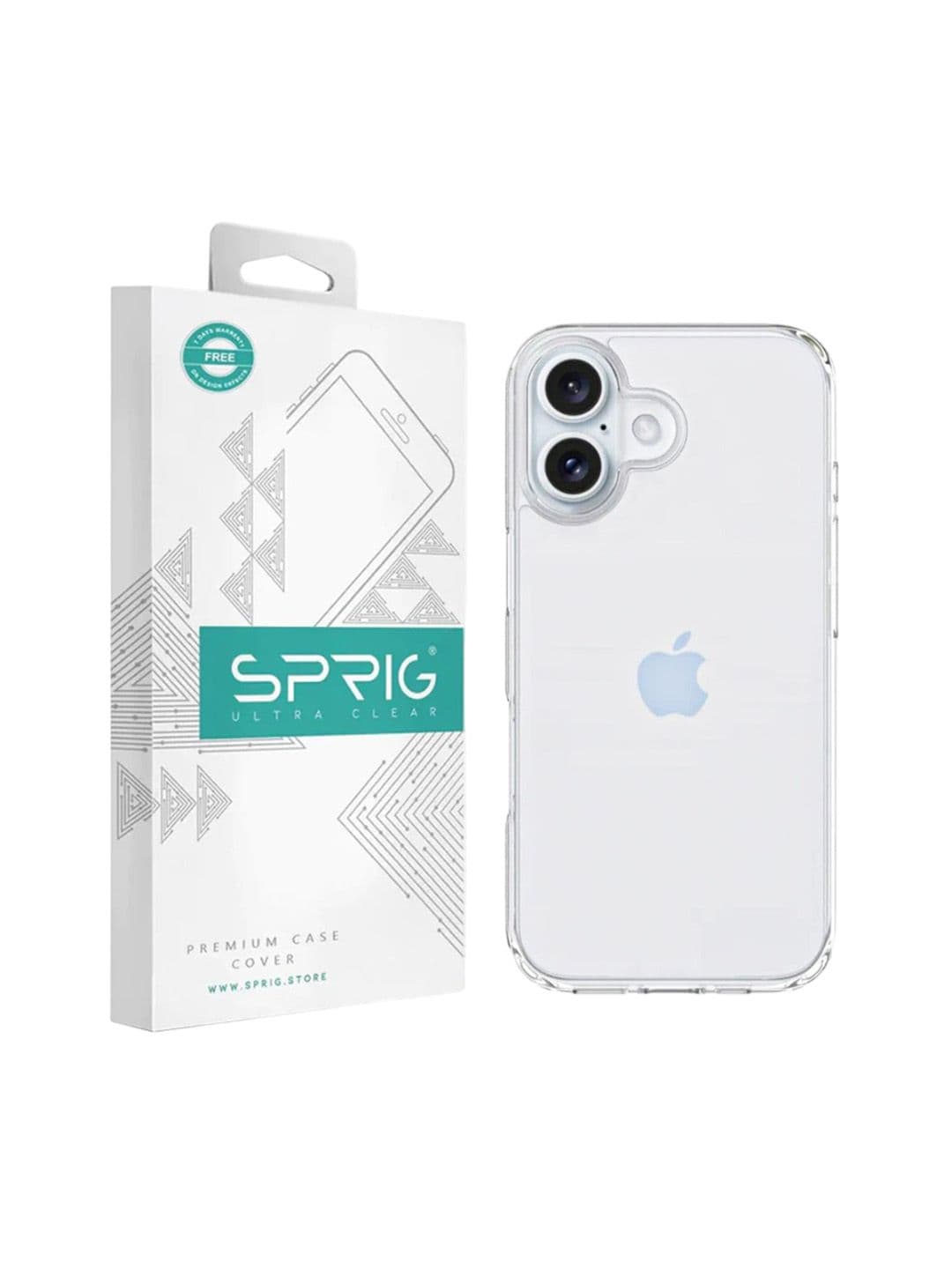 SPRIG iPhone 16 Bayer Transparent Back Cover - view 1
