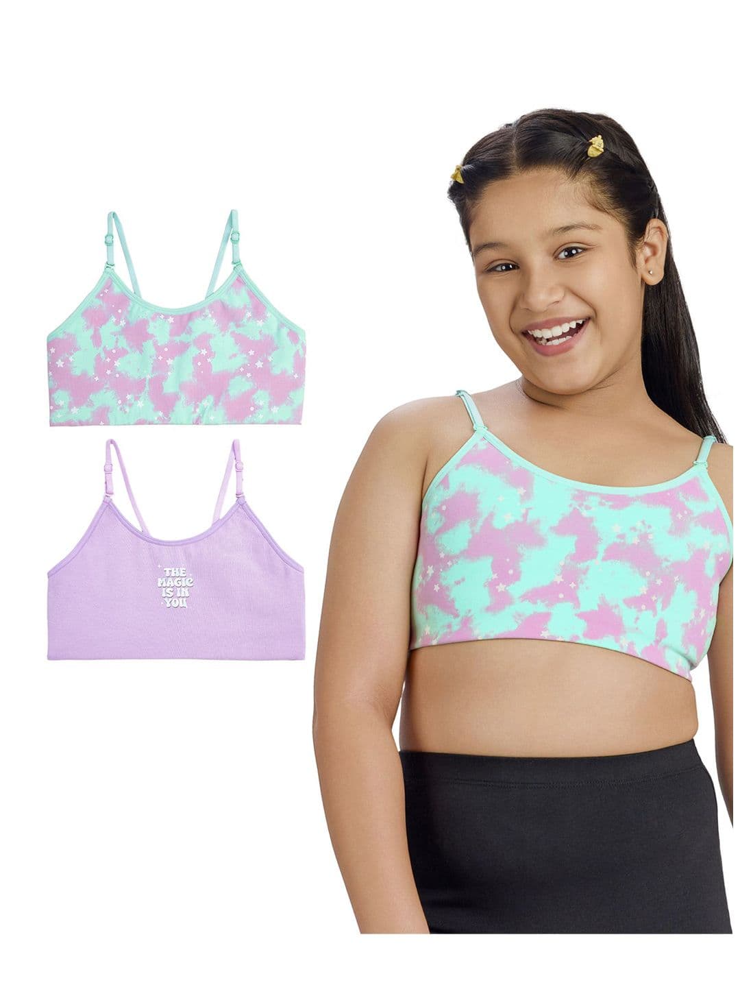 You Got Plan B Girls Pack Of 2 Beginners Bra - view 1