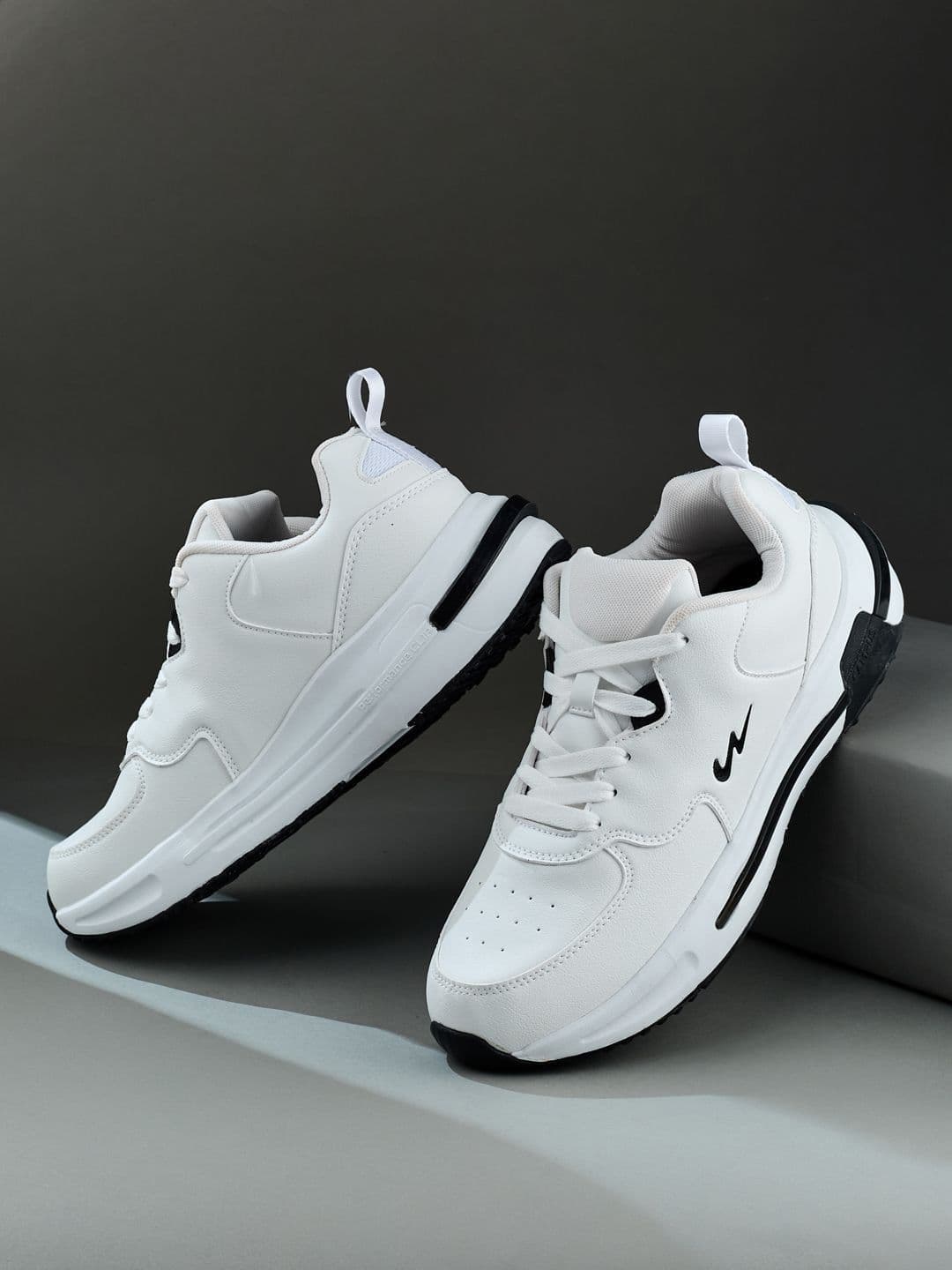 Campus Men OG-29 Lace-Ups Colourblocked PU Sneakers - view 1