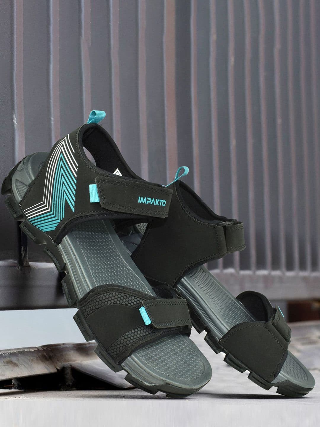 IMPAKTO Textured Sports Sandal - view 1