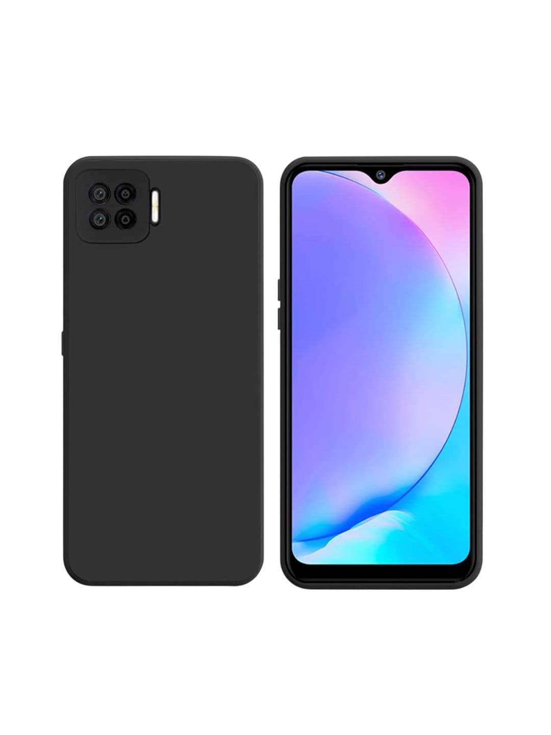 LIRAMARK Oppo F17 Silicone Soft Back Cover Case - view 1
