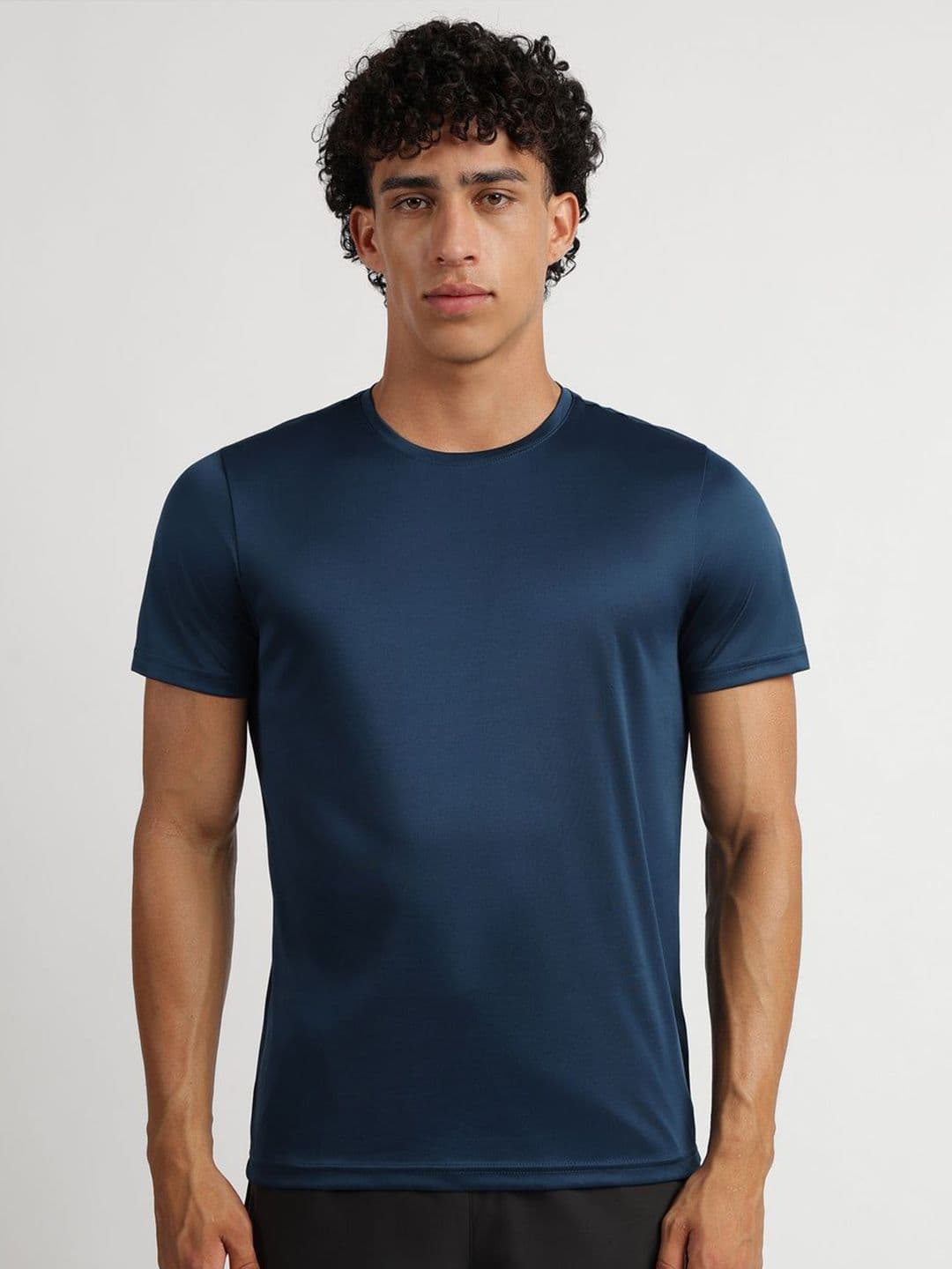 Reebok Brand Logo Printed Round Neck Short Sleeves T-Shirt - view 1