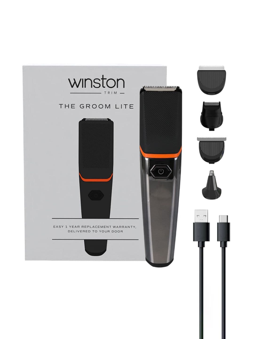 WINSTON WFBT-102 Groom Lite 4-In-1 Trimmer- Grey - view 1