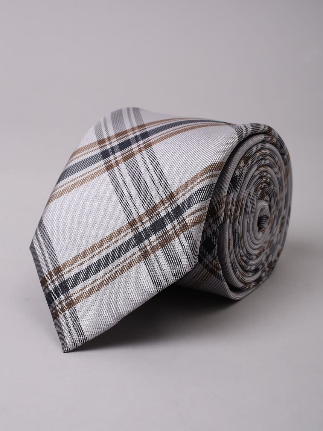 Van Heusen Men Checked Broad Tie - view 1