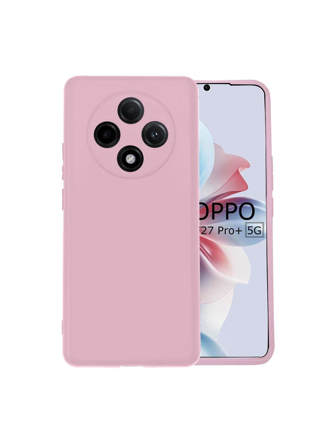 LIRAMARK Unisex Oppo F27 Pro Plus 5G Solid Back Case - view 1